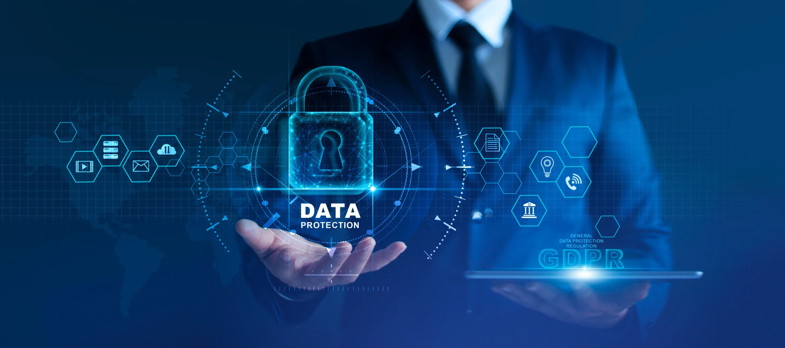 GR IT Services engineer verifying backup integrity in a data centre